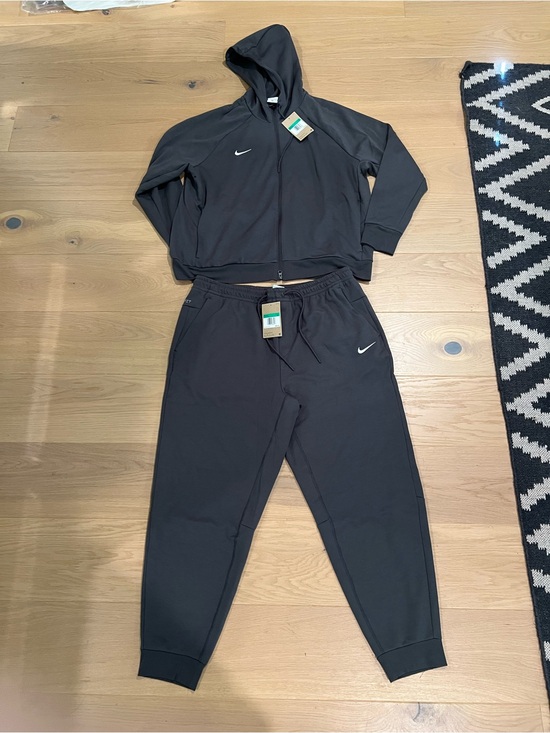 Nike Pants - NWT-Nike charcoal Dri-FIT Full-Zip Hoodie & Joggers Set